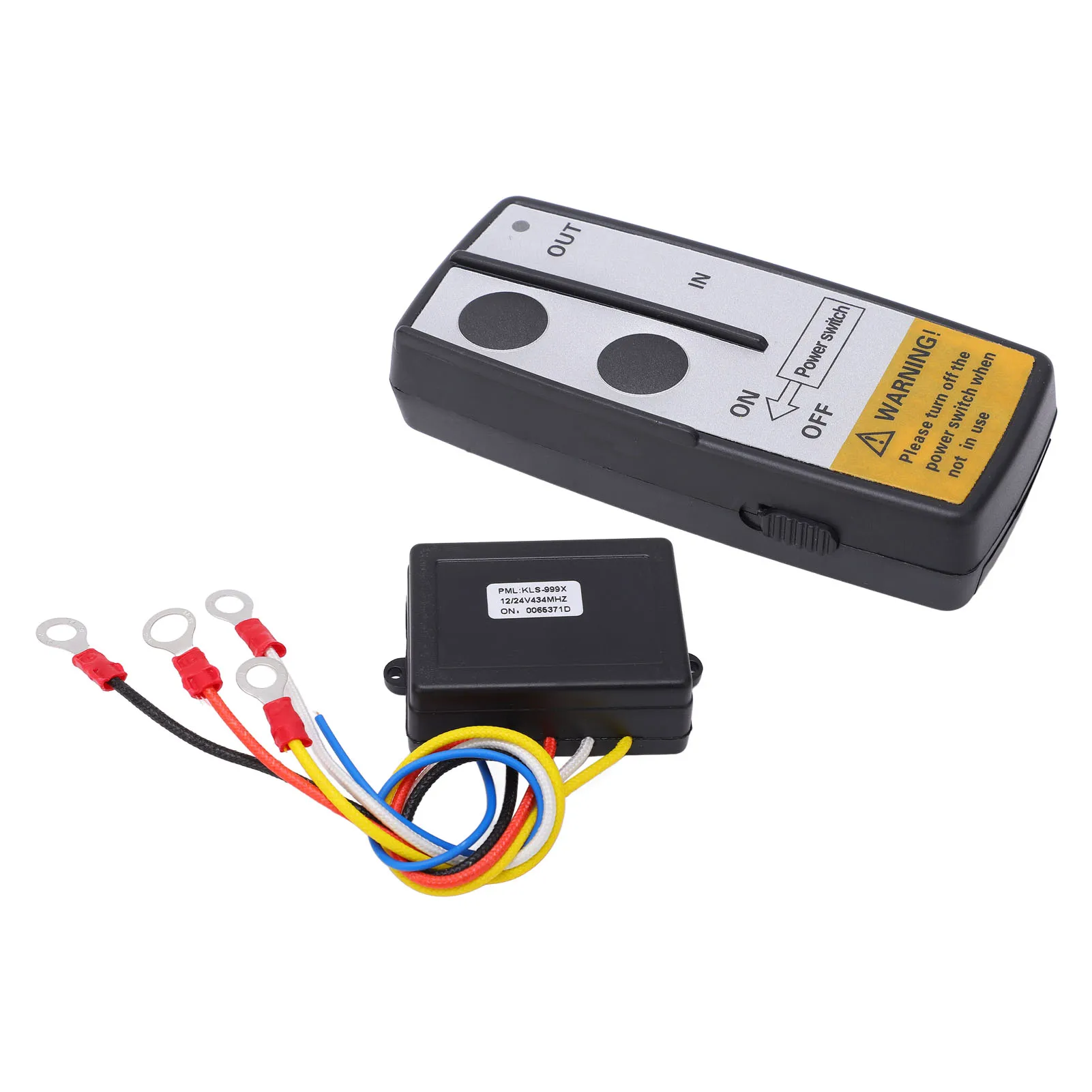 DC12V/24V Electric Winch Switch Controller Wireless Remote Control Vehicle Trucks Transport Vehicles Wreckers Cranes Accessories