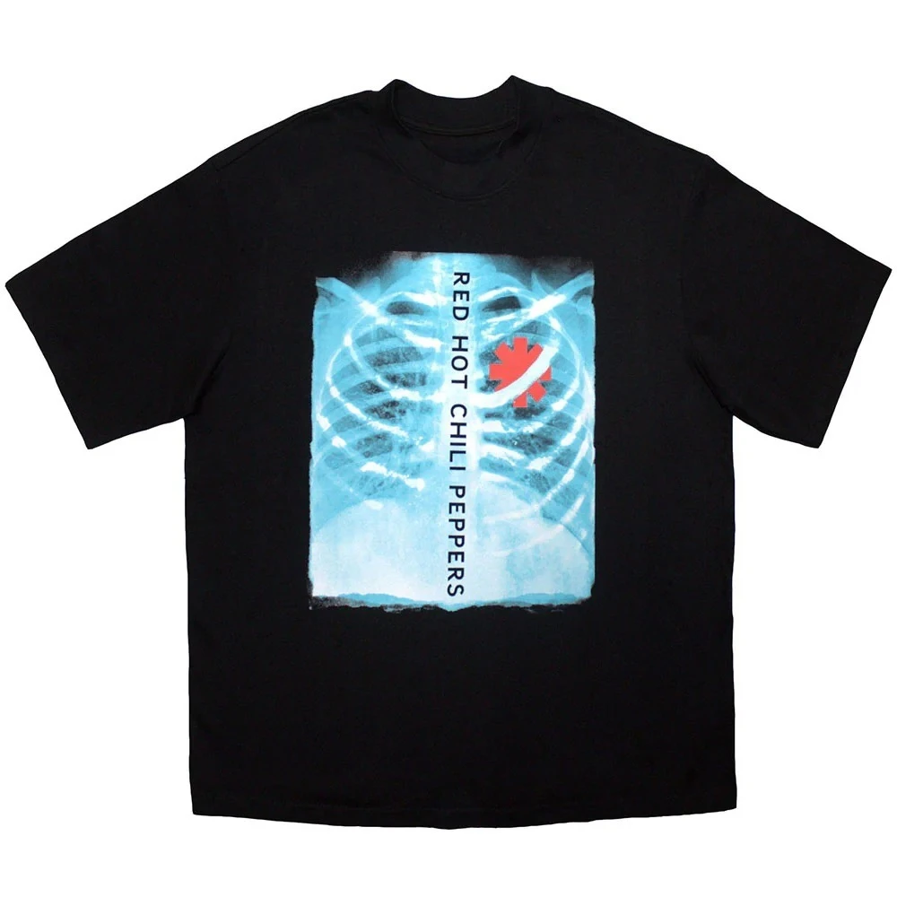 

Red Hot Chili Peppers Peripheral Pattern Print Summer Luxury Brand Pure Cotton Men's and Women's T-shirt Short Sleeve