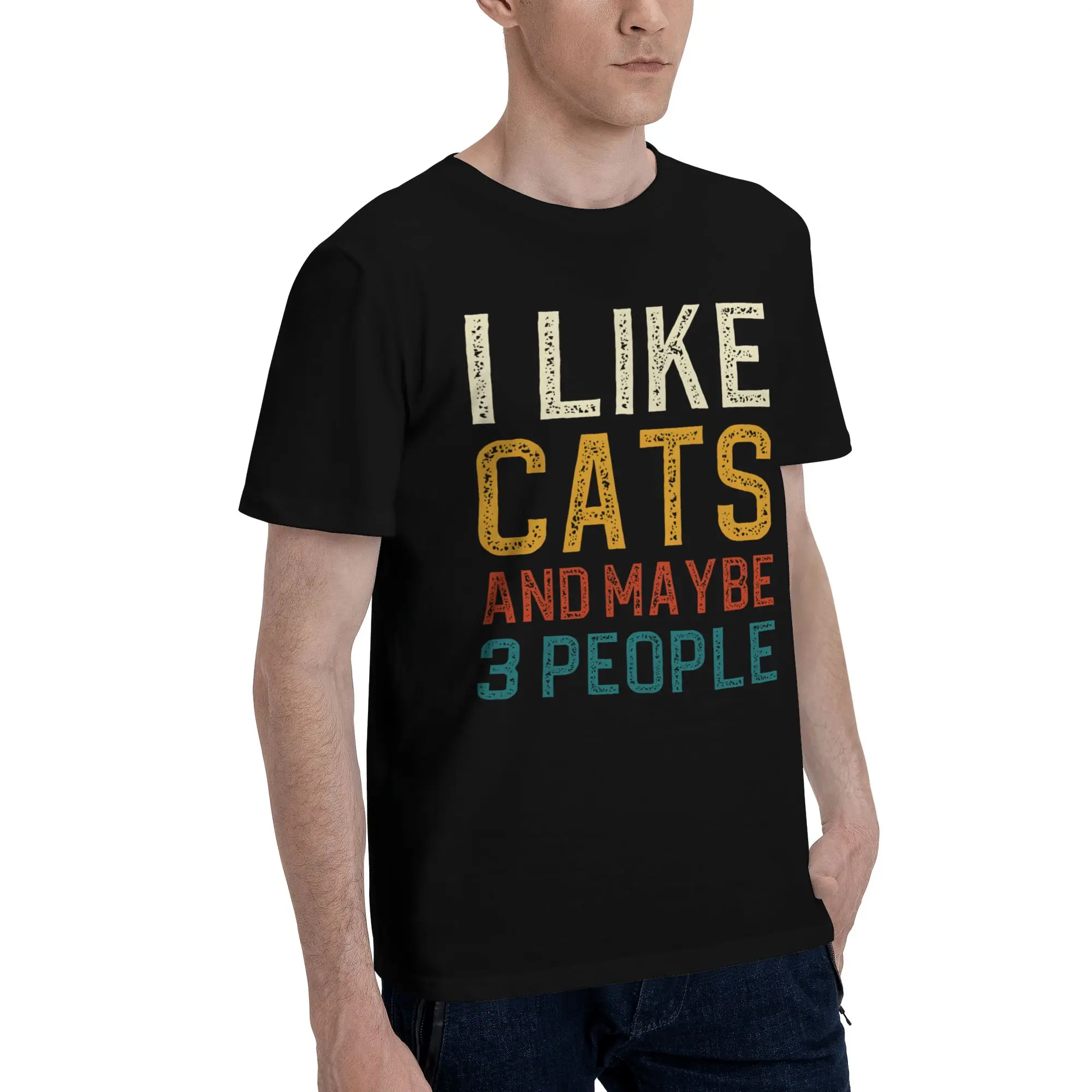 I Like Baseball And Maybe 3 People   New Arrival T Shirt Men Women  100% Cotton  Tee Shirt Clothing