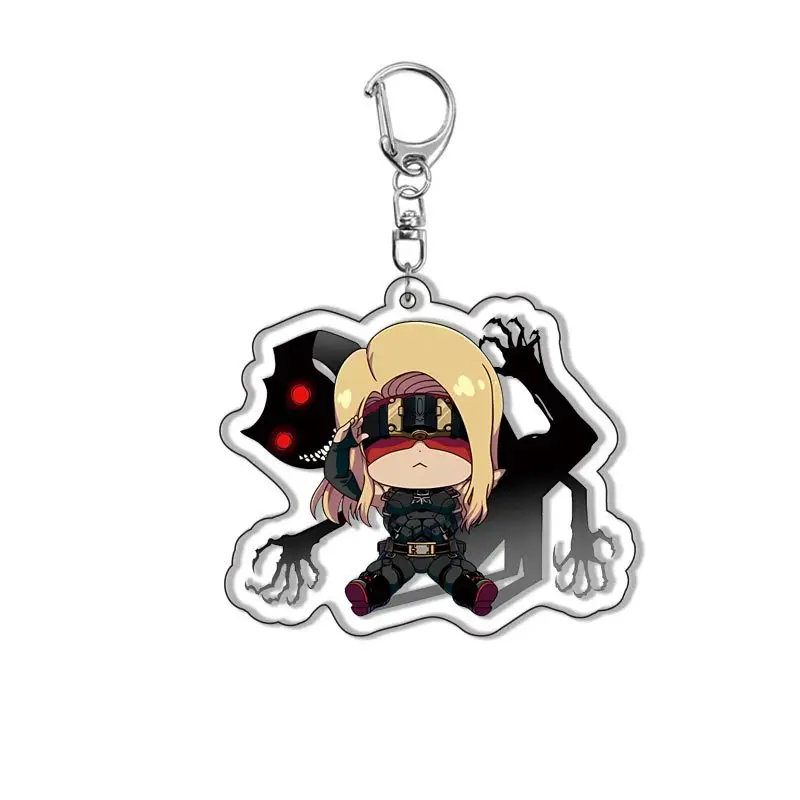 Hot Game Gift Guilty Gear SOL·BADGUY Ky·Kiske May Cosplay Figures Acrylic Keychains Cartoon Bag Decor Accessories for Fans Gifts