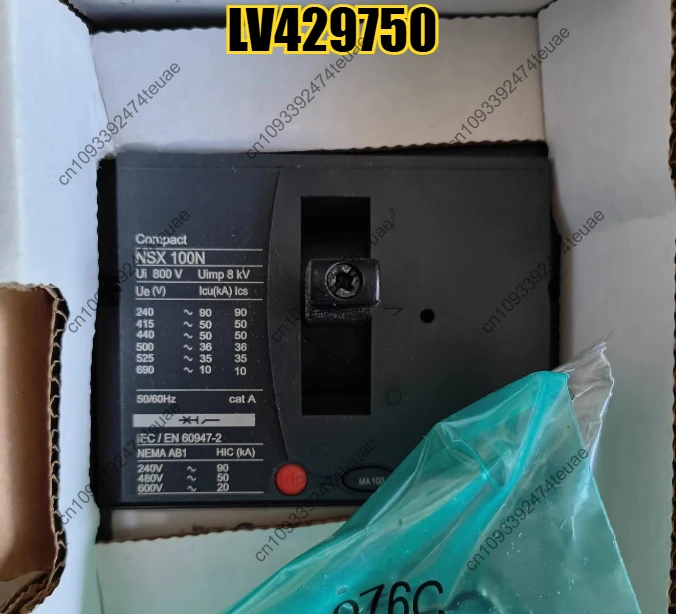 

1 шт. новый автоматический выключатель LV429750 в литом корпусе