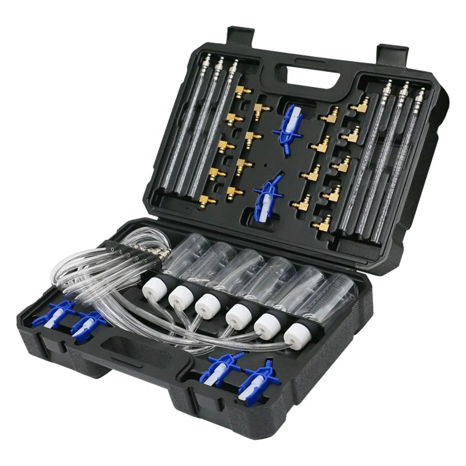 

Diesel Injector Flow Meter Test Set Auto Repair Tools for Vehicle Truck Fuel Injector Oil Injectors Easy to Install Auto