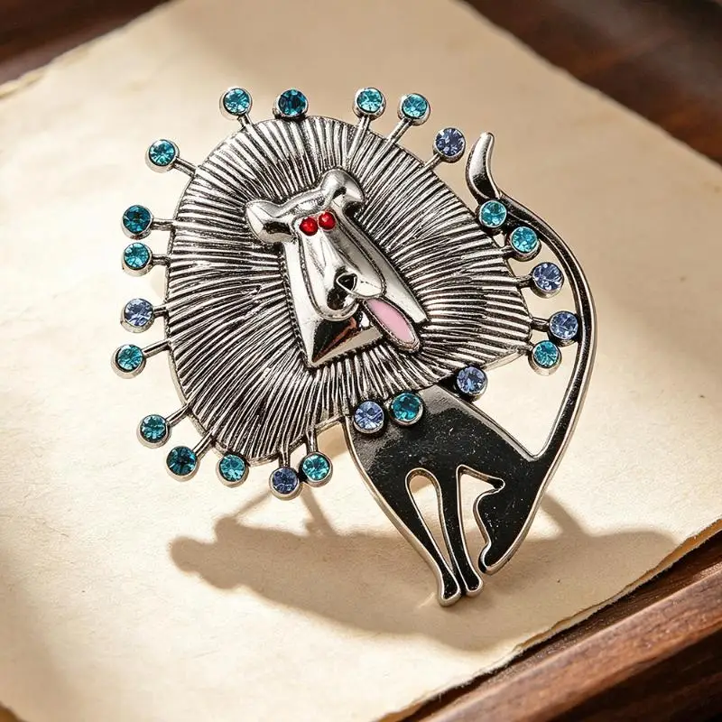 Funkelnde Strass-Brosche aus Umweltfreundlichem Material, Exquisites Accessoire für Frauen, Täglicher Gebrauch, Abschlussfeier, Taschendekoration – Detail 4
