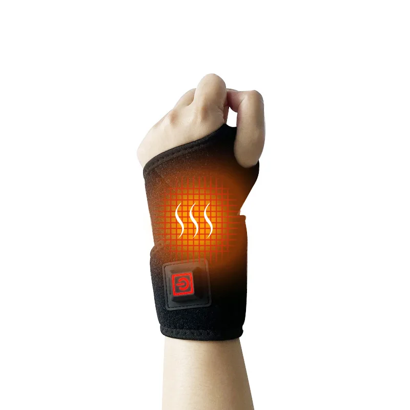 Wrist Brace Electric Heating Breathable USB Rechargeable Support Protector Arthritis Tendonitis Carpal Tunnel Hand WristBand Pad