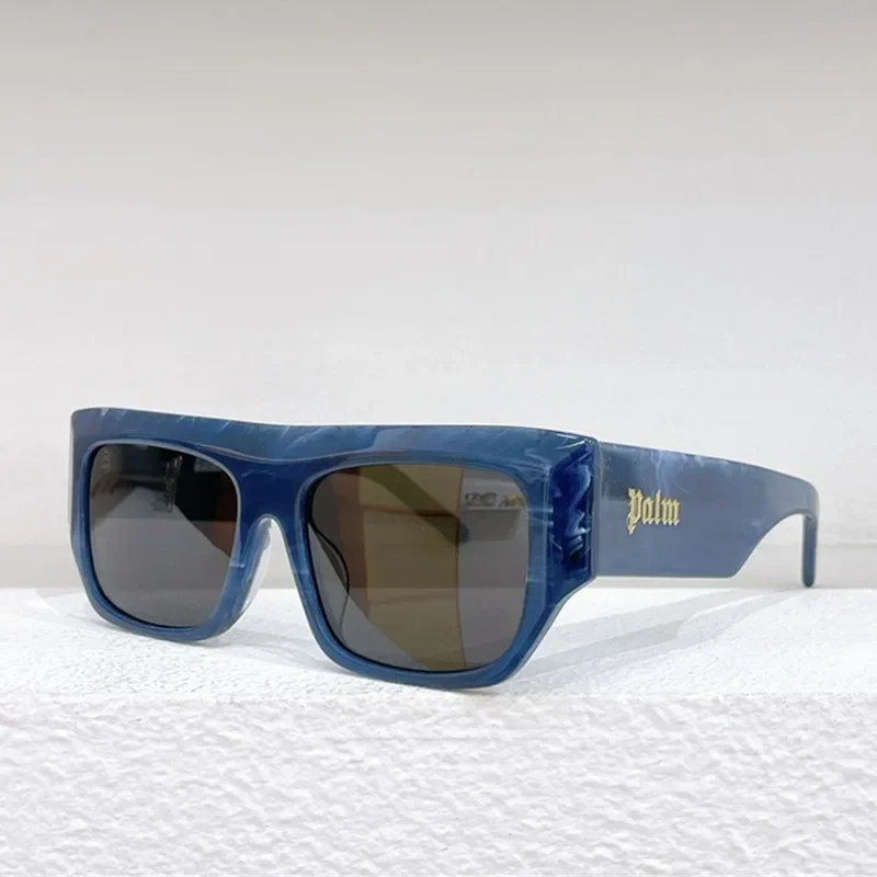 

original box Women men Sunglasses Acetate Square glasses Retro Vintage Colored PERI008S Sunglases Aesthetic Trendy Sun Glasses