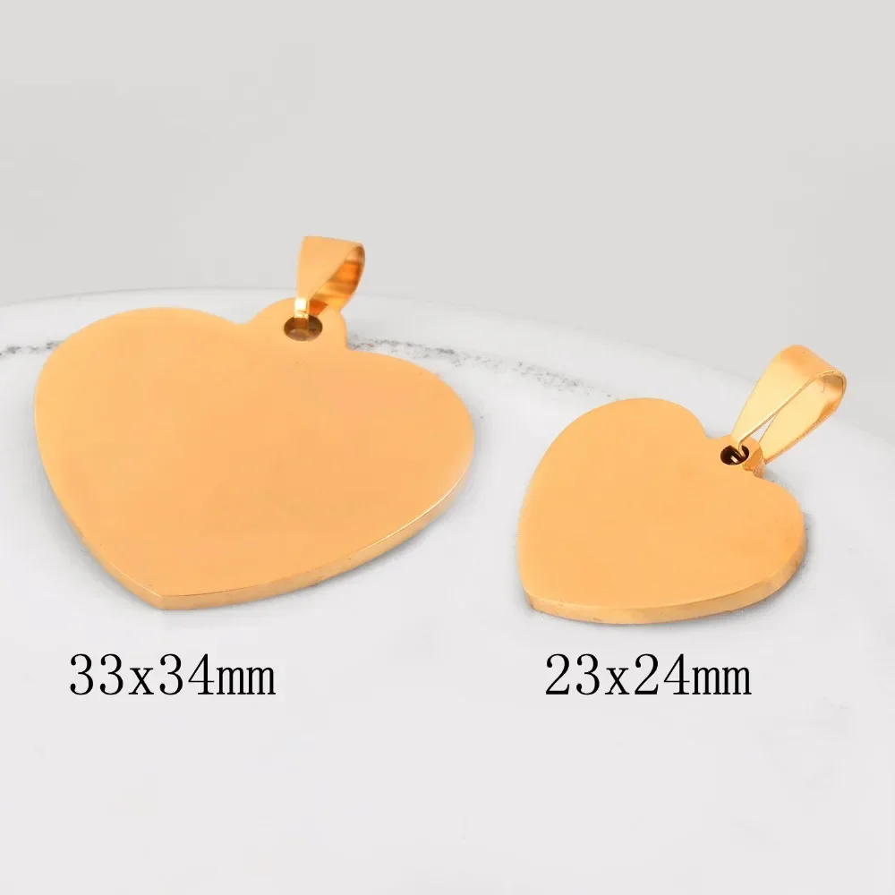 1 Piece Heart Keychain Collar Pendant Customized Pet Cat Dog Name Telephone ID Anti-lost Tag Stainless Steel Dropshipping