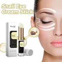 Crema para ojos de Caracol en barra, colágeno que se desvanece, líneas finas, arrugas, aclaramiento, ojeras, bolsas reafirmantes para ojos, crema hidratante para ojos hinchazón