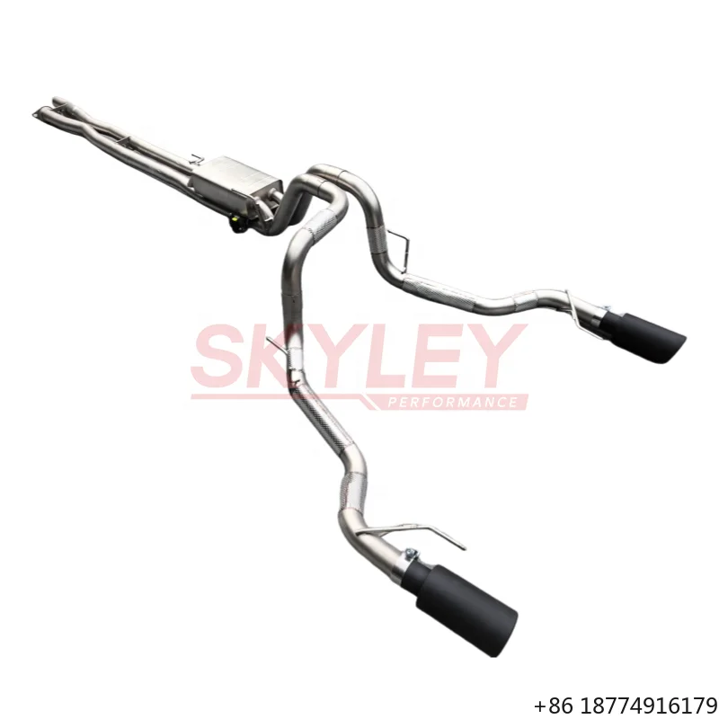 

Performance SS304 Exhaust Pipe for 2017~2020 Gen 2 Raptor F-150 3.5L V6 EcoBoost Valvetronic Catback Exhaust System