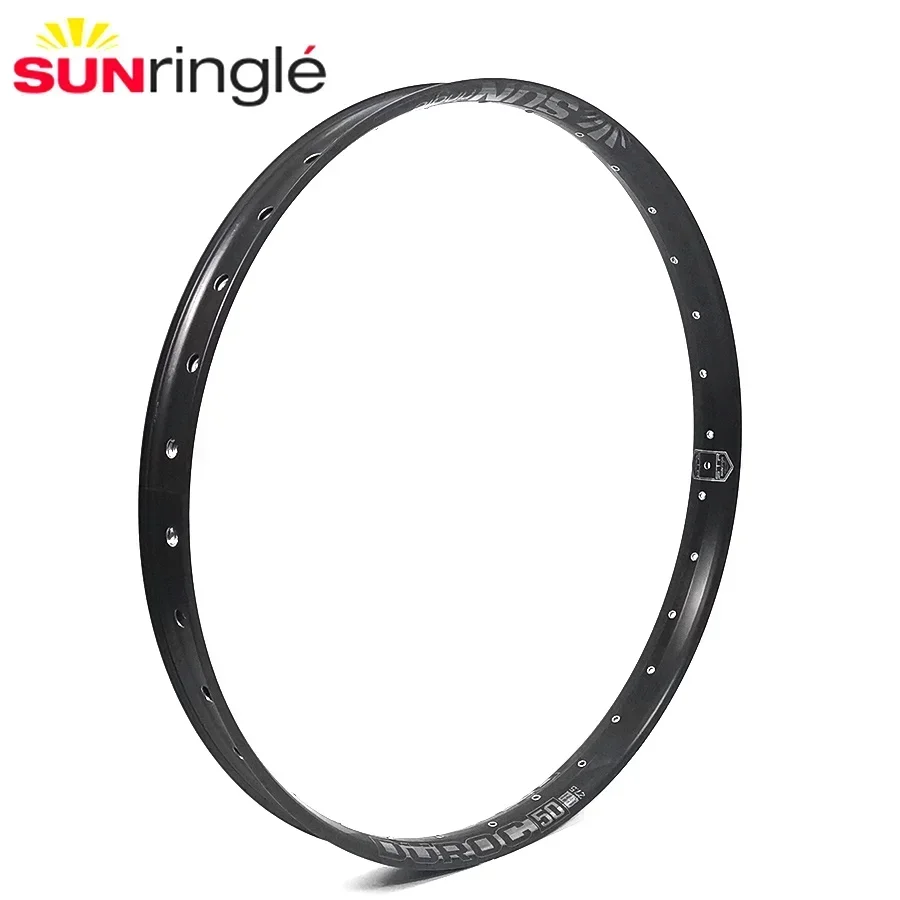 Sunringle DUROC Rims 30 35 37 40 42 50 Mtb Rims 27.5/29 Inch Mountain Tubeless Soldering Rim 28/32H Hoops Width Aluminium Rims