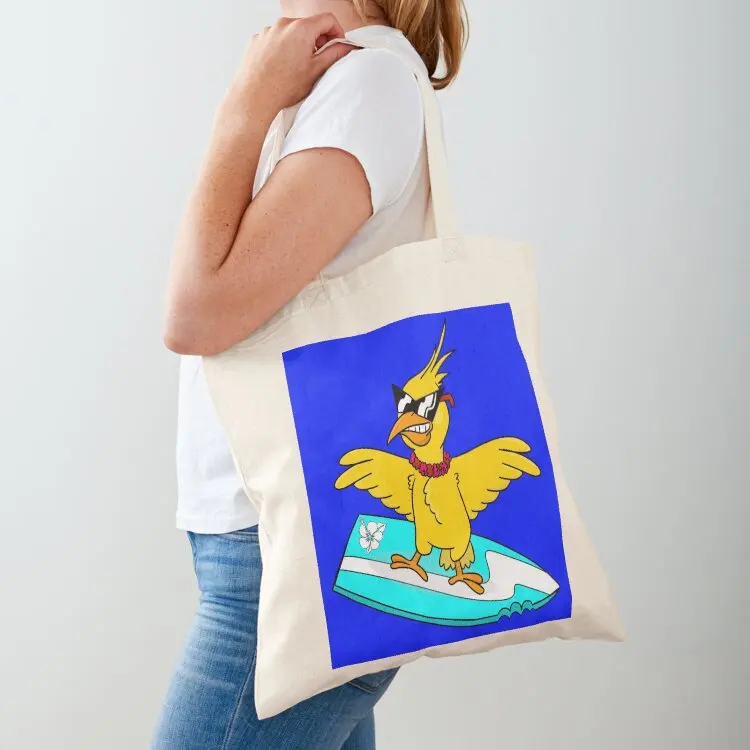 Surfin' Bird Tote Bag ecological bags large size bags the tote bag personalized tote bag