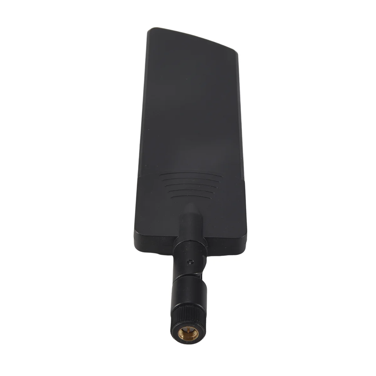 Superior 600-6000Mhz Flexible Fold Wireless Router 2G 3G GSM GPRS 4G 5G High Gain 40 DBi LTE Signal Booster WIFI Antenna Black A view 3