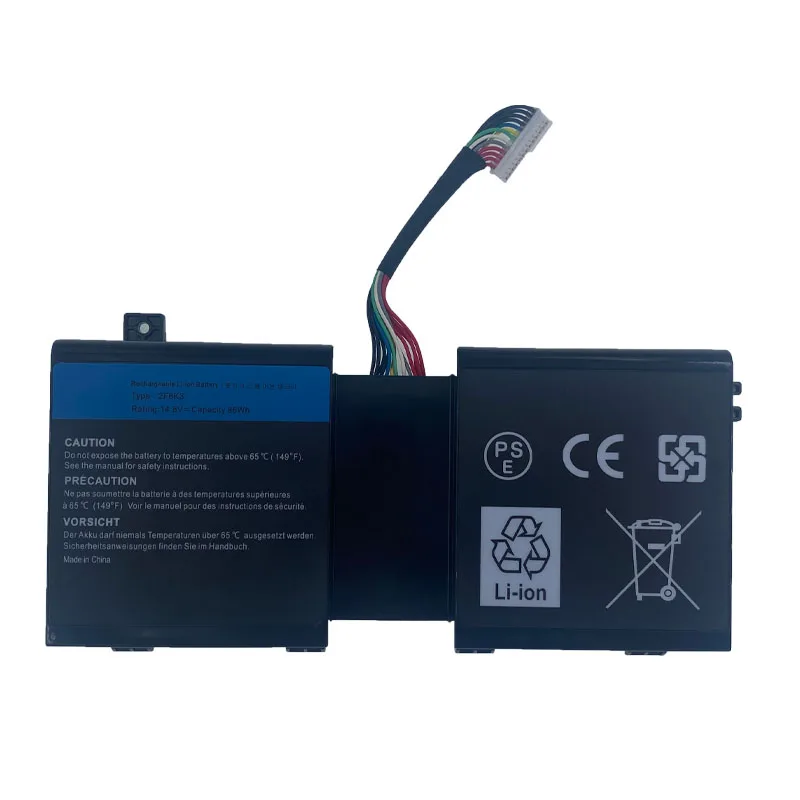 Batería de ordenador portátil 2F8K3 para Dell Alienware 17 R1 17X M17X-R5 Alienware 18 R1 18X M18X-R3 Series
