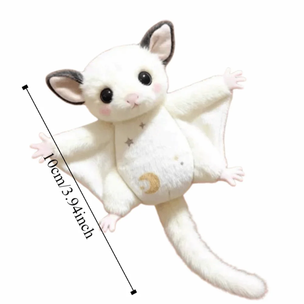 Cartoon Animal Little Flying Mouse Pendant Stuffed Soft Honeybag Flying Spur Doll Kawaii Bag Decor Bat Mouse Plush Keychain Boy view 6