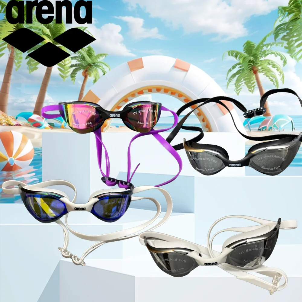 

Arena Swimming Goggles Professional Waterproof Swim Eyewear Glasses Anti-fog UV Protection No Leaking For Adult Men Women Youth
