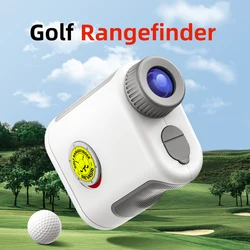 REVASRI Laser Rangefinder for Golf Range Finder Long Distance Meter Monoculars Telescop with Flag-Lock Pin Outdoor Sport