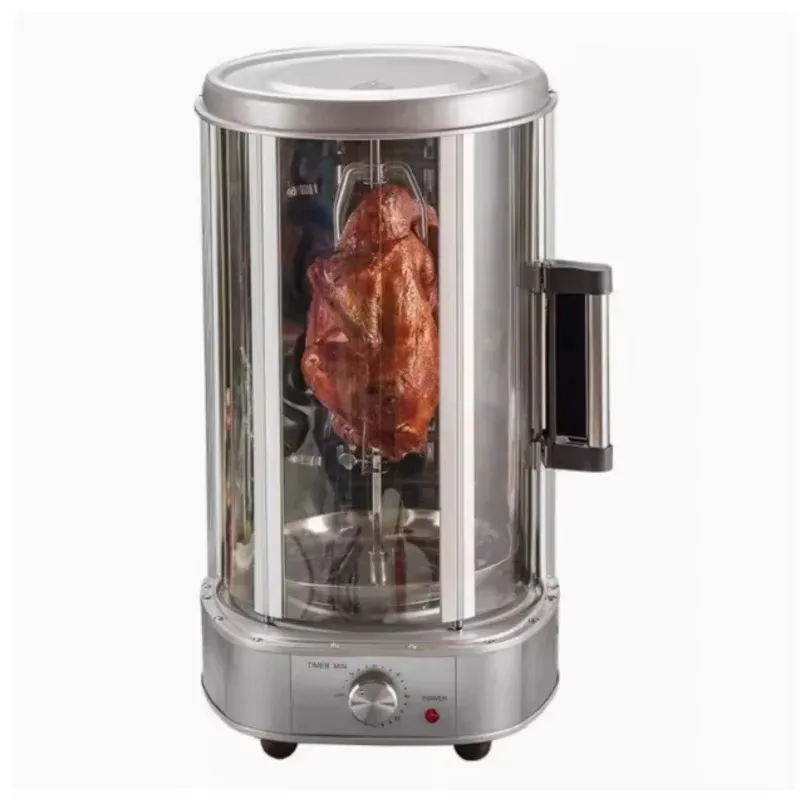 Capacity High PowerElectric Smokeless Grill Furnace Vertical Spin Barbecue Oven Lazy Home Automatic