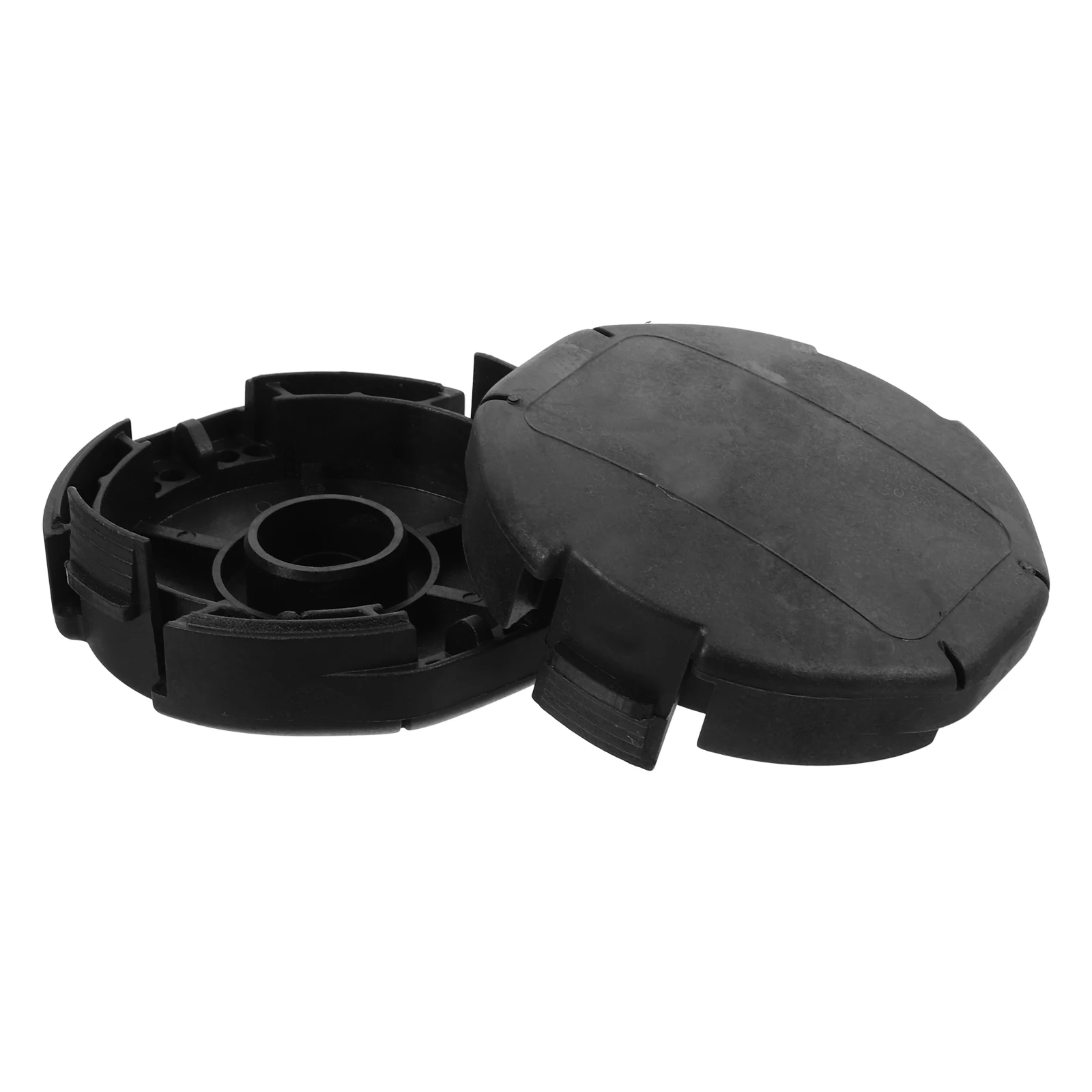 

2pcs Trimmer Head Cover Durable ABS Lawn Mower Cap Protector Easy Installation Grass Safety Shield Trimmer Parts Guard