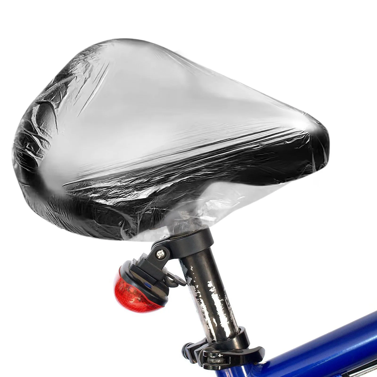 

100 Pcs Mountain Bike Seat Cover Rain Covers Saddle Accessories Cycle Waterproof Bikes