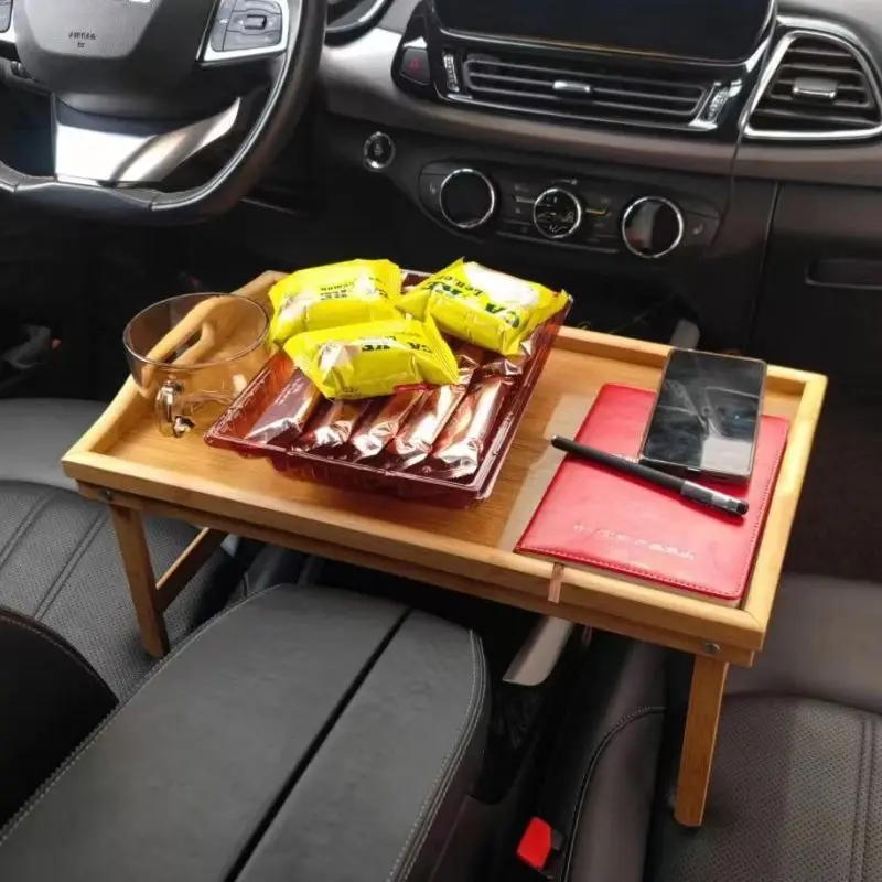 Car Mounted Portable Foldable Small Desk For Reading And Learning Simple And Multifunctional Small