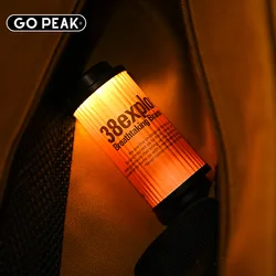 Go Peak 38 Explore Light 38-KT 38 라이트 캠핑 랜턴 조명 램프, 마그네틱베이스 방수 라이트 18650 배터리