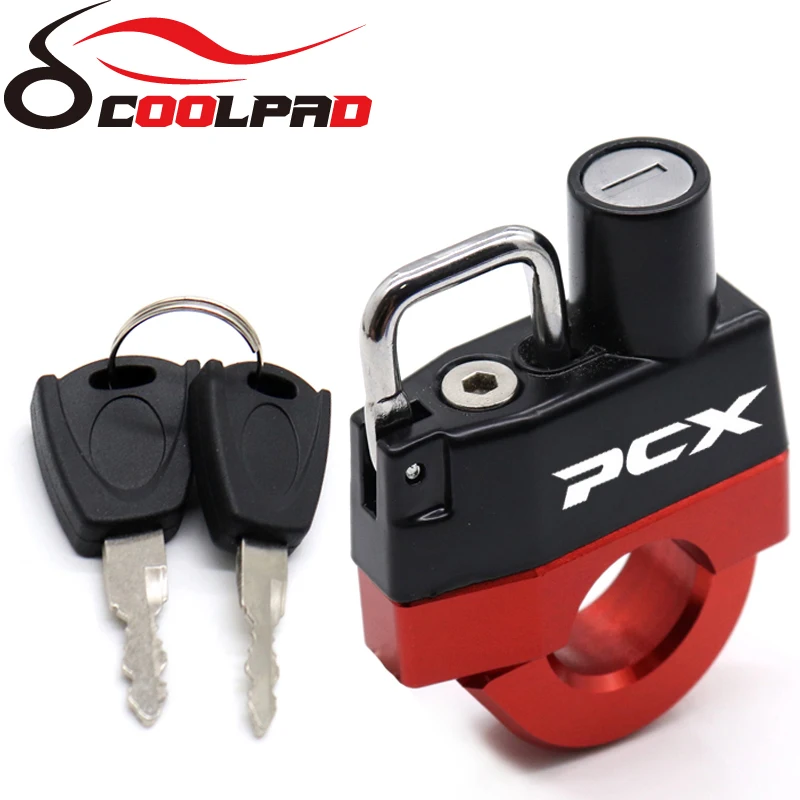 For HONDA PCX125 PCX150 PCX160 2014-2022 2020 2021 Motorcycle Accessories Anti-theft Helmet Lock SecurityHook 22MM-25MM