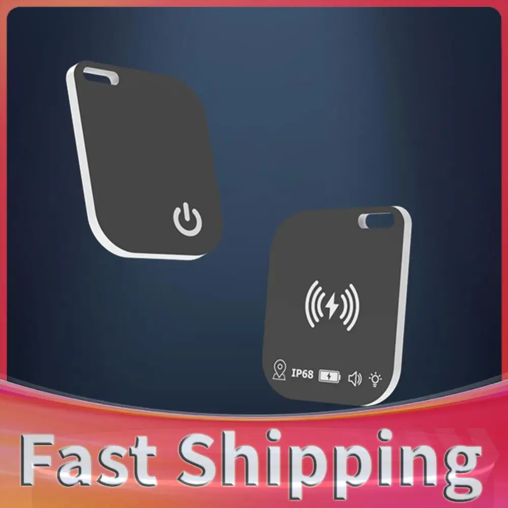 

Wireless Charging Ultra Slim Tracking Card IPX68 Waterproof Works for Find My Item Card Finder for Luggage Purse and More