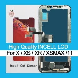 High quality AAA For iPhone X incell LCD Display For IPhone XS XR MAX  LCD 11 Touch Screen Digitizer Replacement Assembly Parts