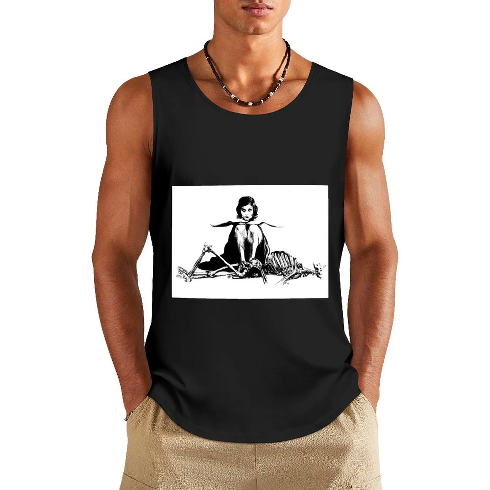 Theda Bara -- the Vamp Tank Top sports suits t-shirt for men new in tops & t-shirt