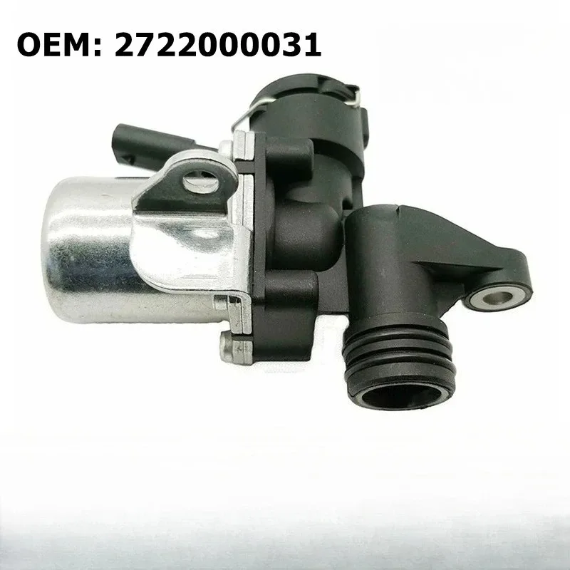 Image 3: Vanne solénoïde de commande de climatisation et de chauffage pour Mercedes Benz W164, référence A2722000031 2722000031, vanne de commande de liquide de refroidissement
