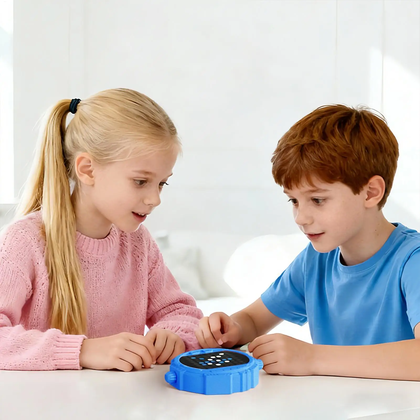 Electronic Chess Game Smart Puzzle Educational Kids Handheld Robotic Chessboard Toy For Kids Adults Teens Home School Road Trip