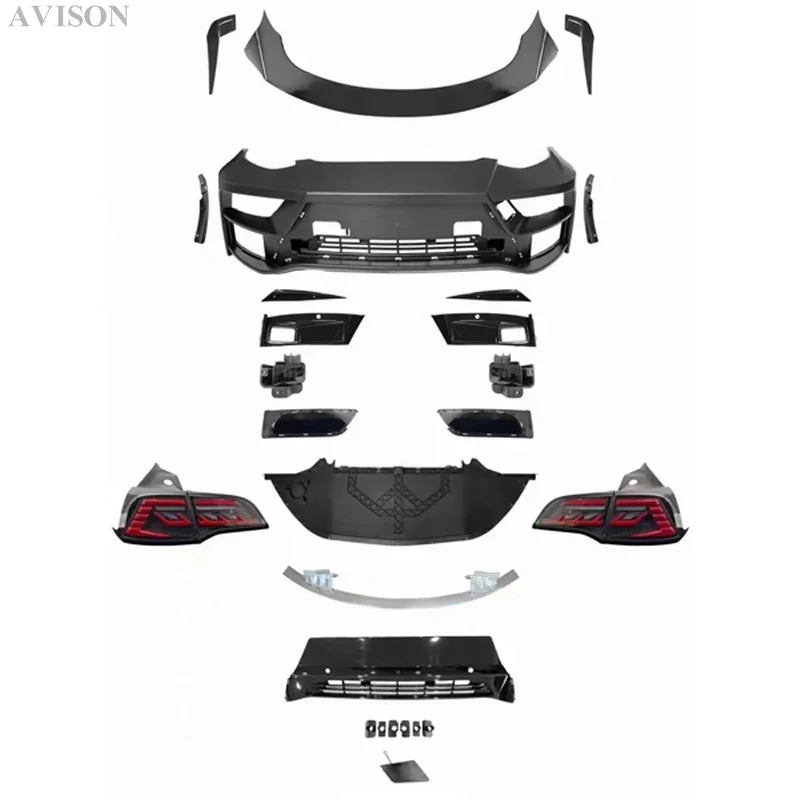 Model 3 startech mode for Tesla model 3 2018-2022 year facelift startech model style with front bumper and grille and day lights