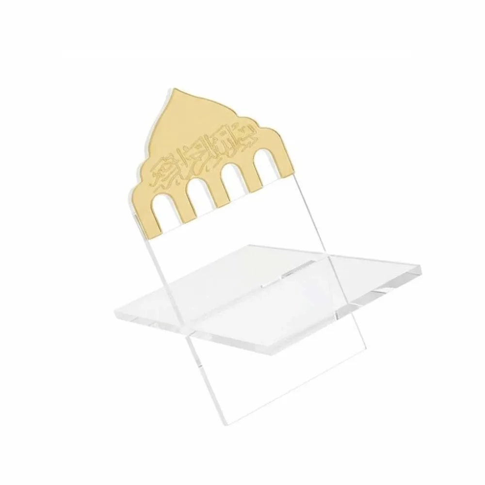 

Portable Small Thing Rack Eid Transparent Detachable Dim Sum Acrylic Shelf Easily Assemble Stable Mini Food Stands