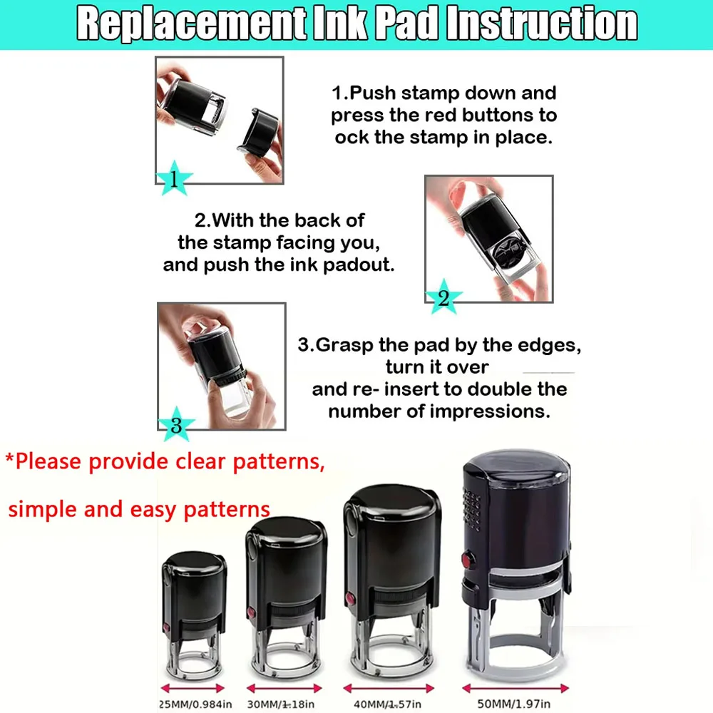 Thumbnail 4 - #4 New Office Rubber Stamps Arrivals