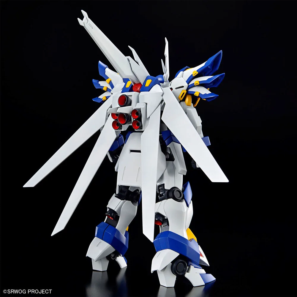 بانداي الأصلي GUNDAM HG سلسلة 1/144 سوبر روبوت الحروب OG الفارس الأبيض التجمع نموذج لعب هدايا للأطفال #5