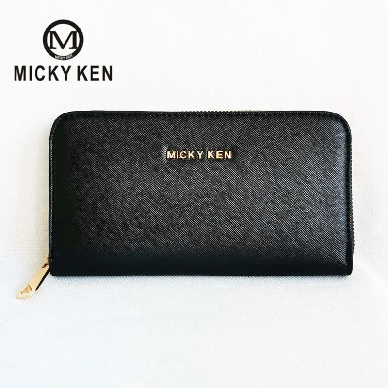 

Fashion Women MICKY KEN Wallet Brand Men Long Wallets Boys Coin Purse Girls Purse Ladies Purse Female Money Bag