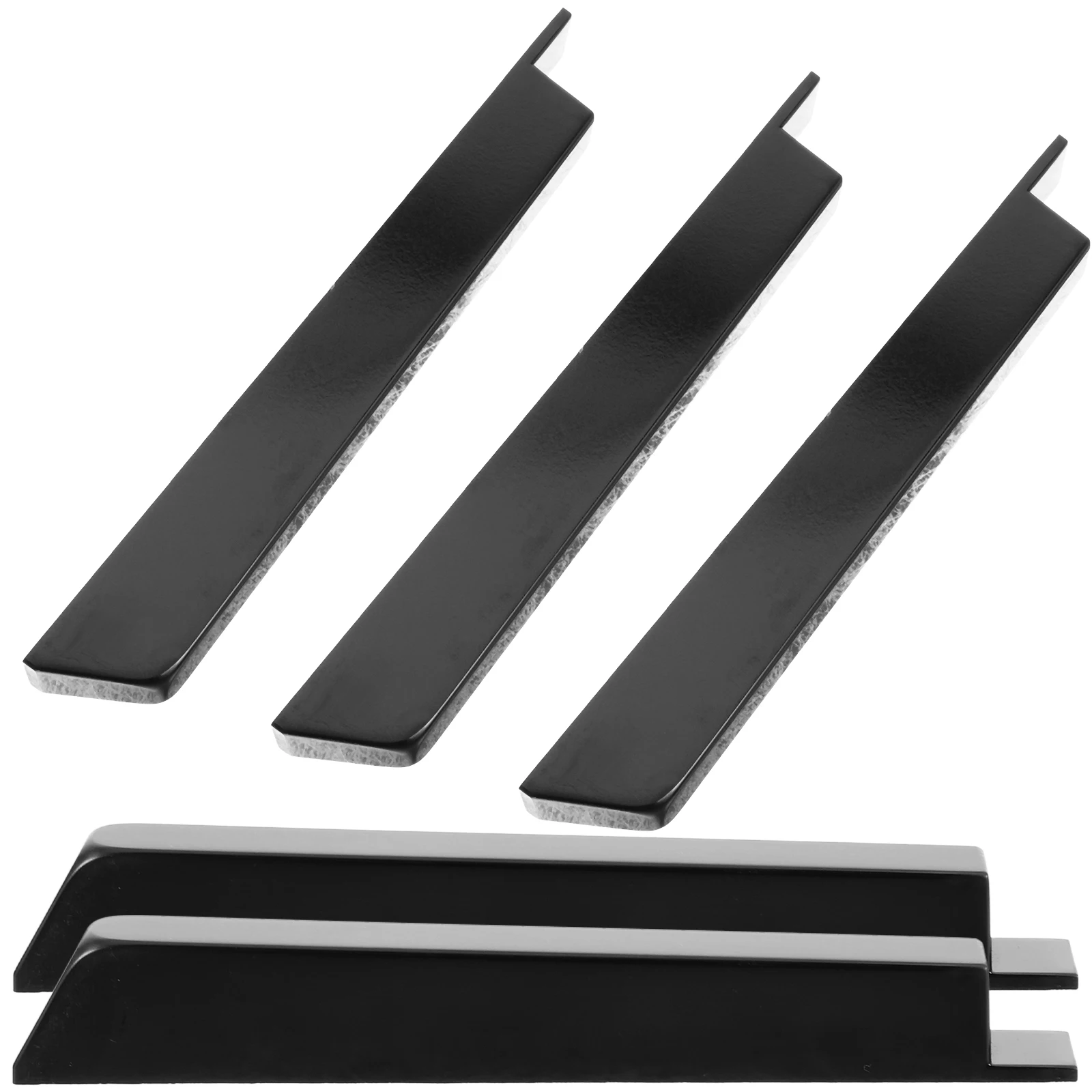 

5 Pcs Piano Black Key Accessories Keyboard Keys Music Replacement Part Keytop Major
