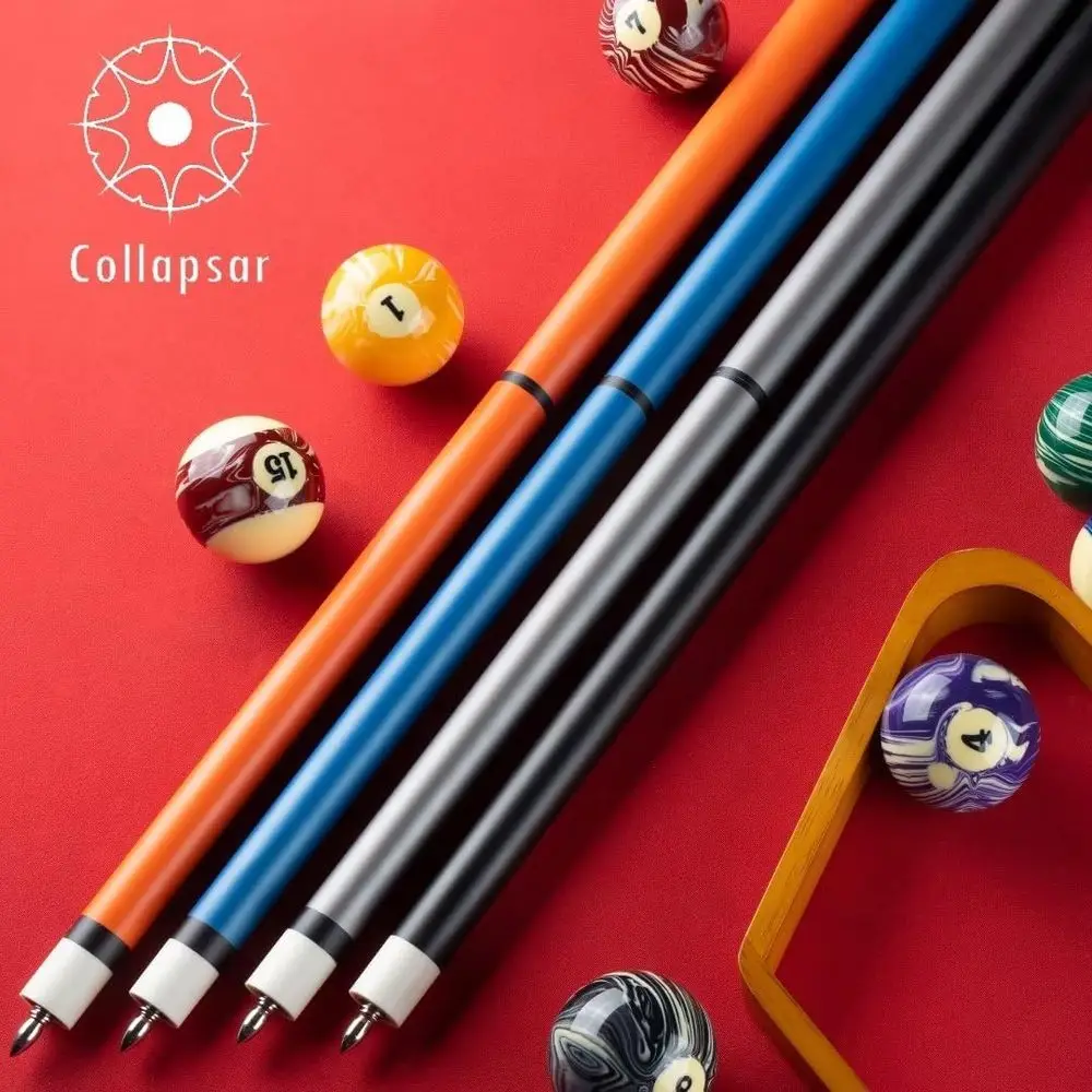 25oz Collapsar Break Cue with 14mm Phenolic Tip - 3-Piece Heavy Hitter Pool Stick