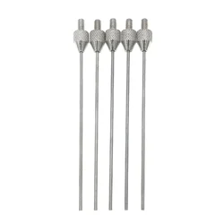 Essential Tool Set 5Pcs Needle Contact Points For Dial Indicator  For Measuring Depth In Various Applications
