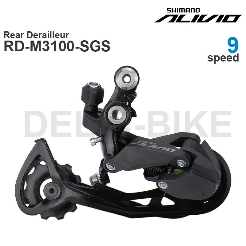 SHIMANO ALIVIO M3100 9 Speed REAR DERAILLEUR RD-M3100-SGS SHADOW RD- for MTB Bike Original Parts