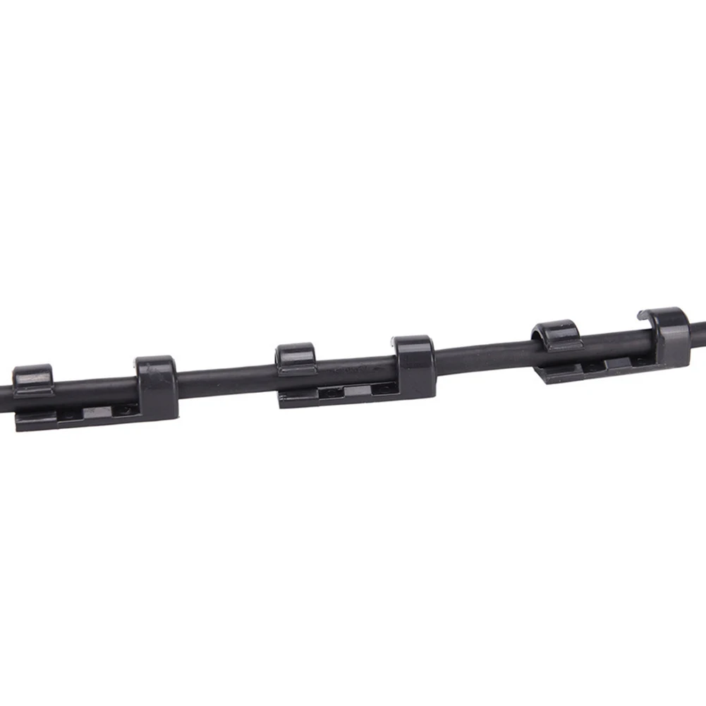 20/40Pcs Cable Organizer Clip Self-adhesive USB Charging Cable Desk Wire Manager Cord Earphone Line Fixer Data Line Sort Winder