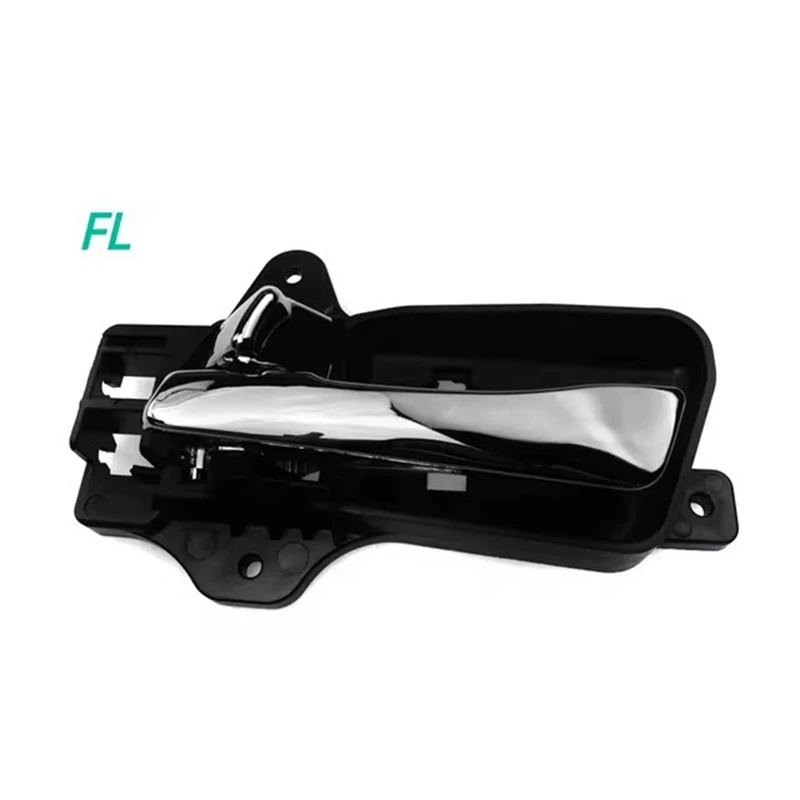 Poignée intérieure de porte avant chromée, nervure de porte intérieure, adaptée pour Hyundai Elantra I30, I20 I, Kia, CEE, 82610-2L010, 82620-2L010, 1 paire