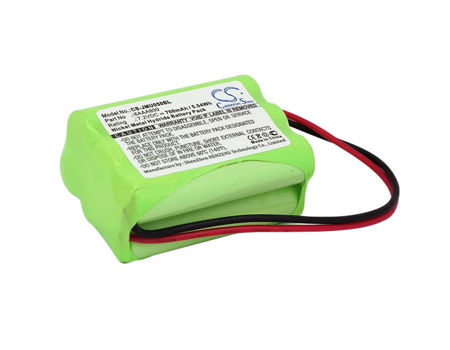 Crane Remote Cont Battery For  JAY 6AAA800  UTE050  UTE 050 Volts 7.2  Capacity 700mAh / 5.04Wh  Product Type  Ni-MH   +Tools