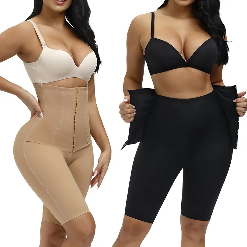 Womens Binders Shapers Body Shapewear Tummy Control Buttock Hip Lifter High Waist Thigh Slimming Panty Colombian Sheathing