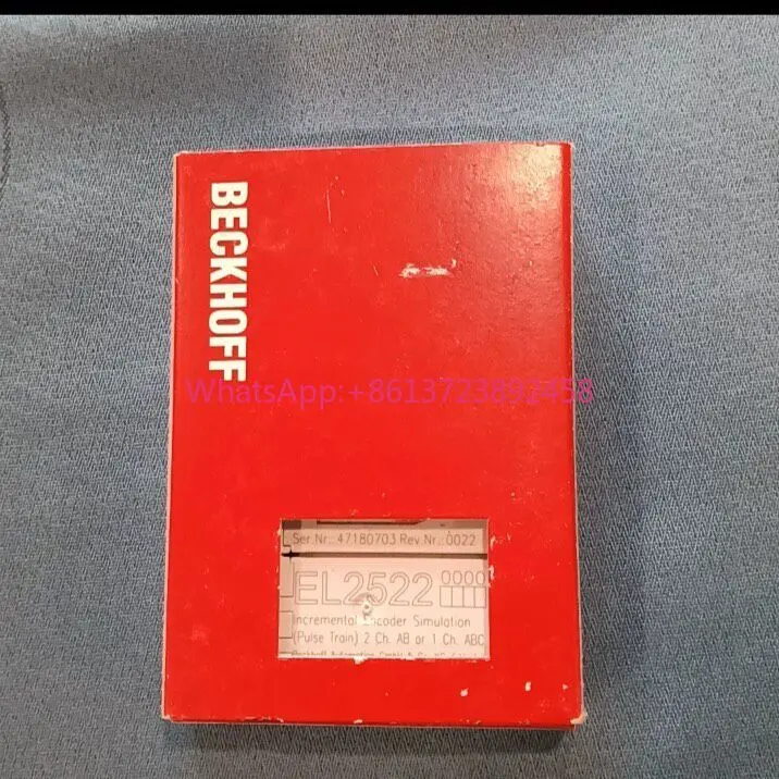 Beckhoff module EL2522 is brand new and original, high quality