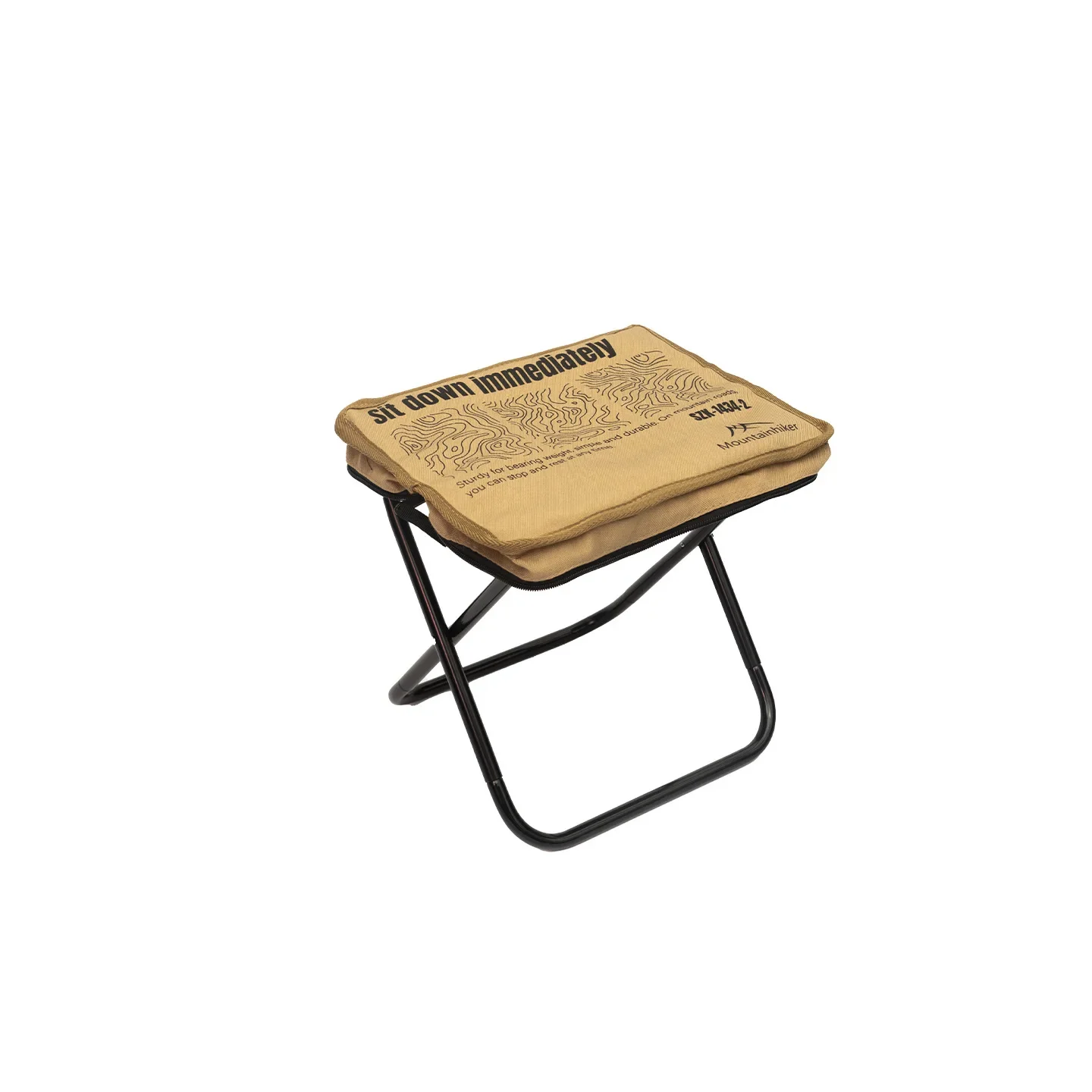 MOUNTAINHIKER 600D Portable Folding Camping Chair - Compact Folding Design, 80kg Load Capacity, Suitable for Outdoors, Fishing - view 5