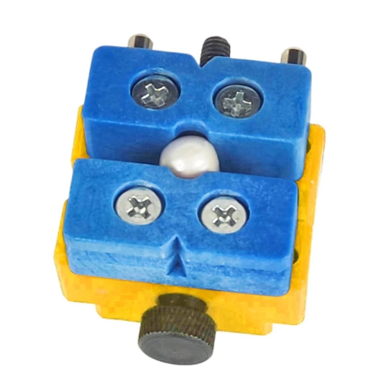 Mini Drill Vice Round Bead Vice Drill Pearls Drilling Holder Jewelry Making Tools Mini Table Vice for Beads Drilling