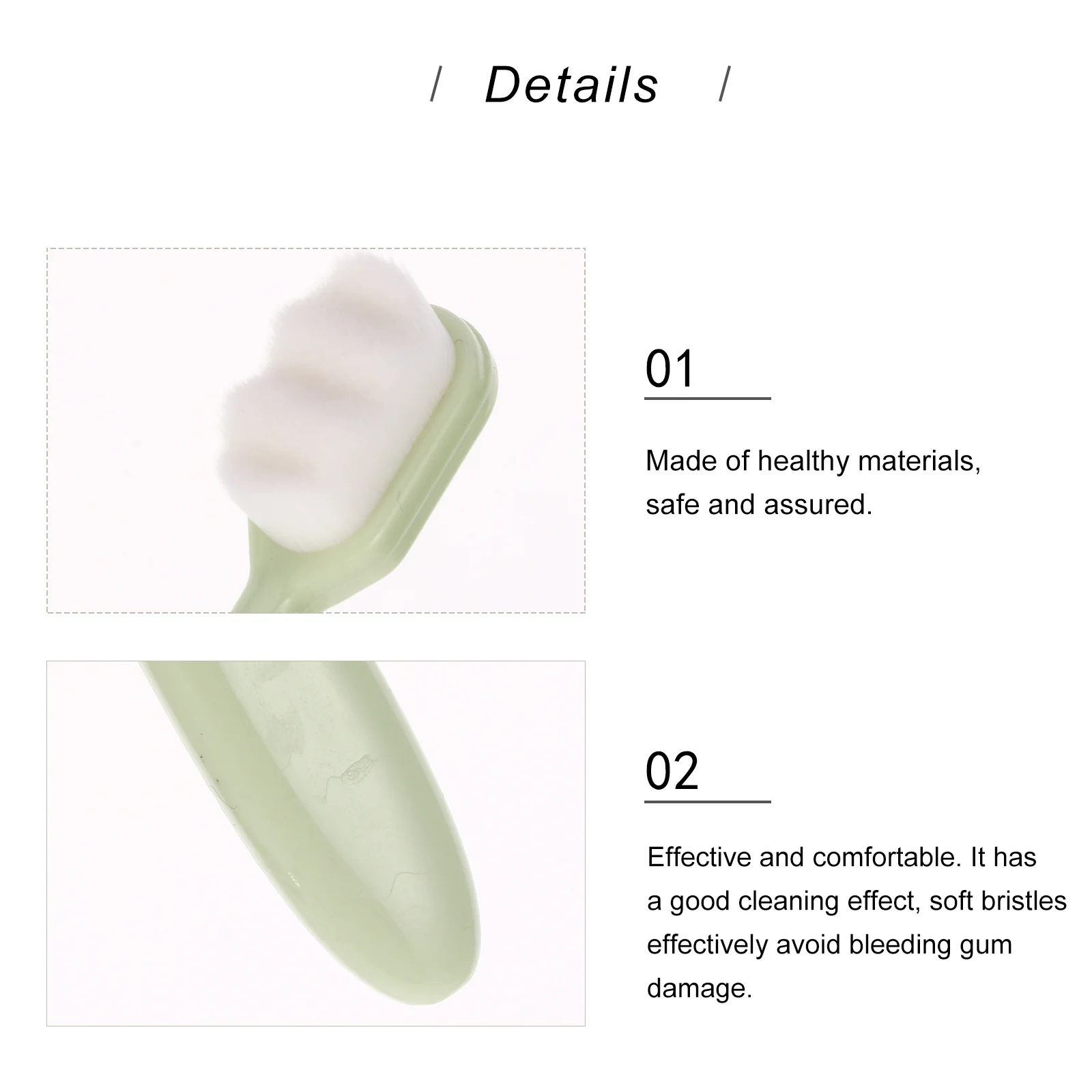 

16Pcs Soft Bristles Toothbrush Adult Gum Care Teeth Cleaning Tool Postpartum Oral Care Maternal Portable Deep Cleaning