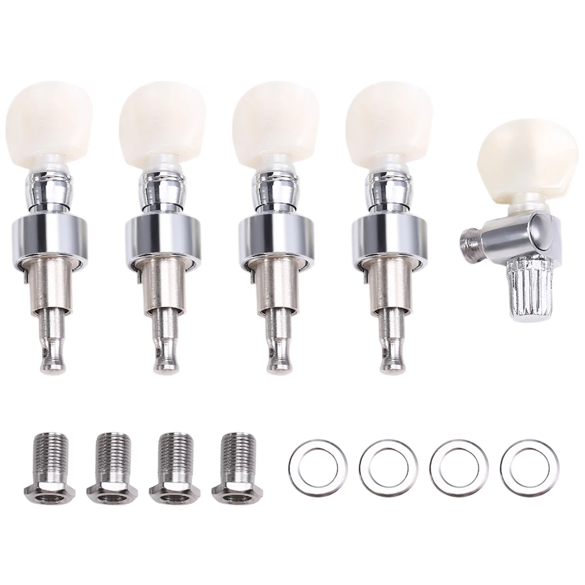 Accesorios de perilla de cuerda para instrumento de guitarra N18R, afinador de banjo, teclas de afinación, sintonizador de botón de cuerda Turtledove, A