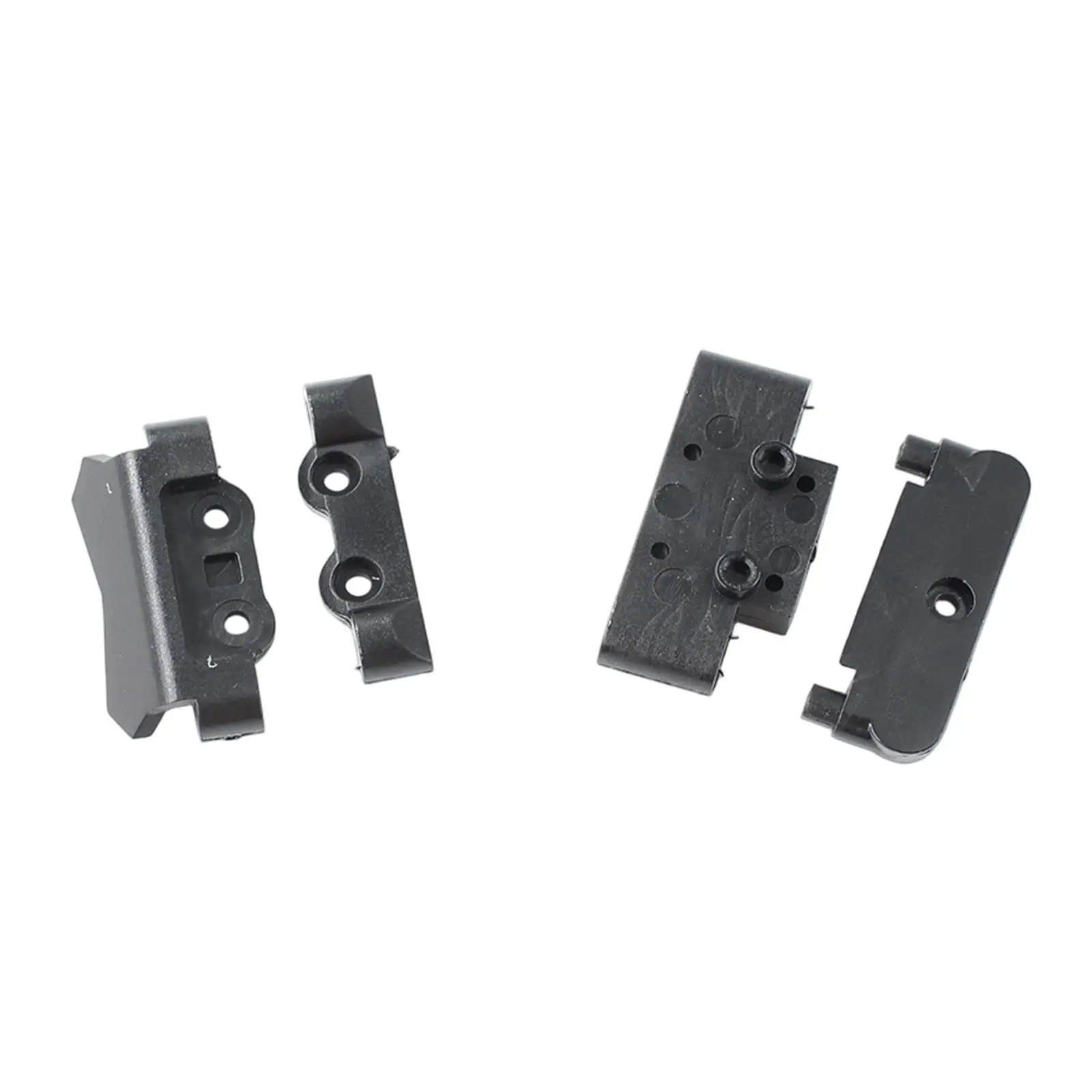 RC Vehicle Bulkhead and Rear Pin Mounts Lightweight Plastic Parts for 244016 Model Setup