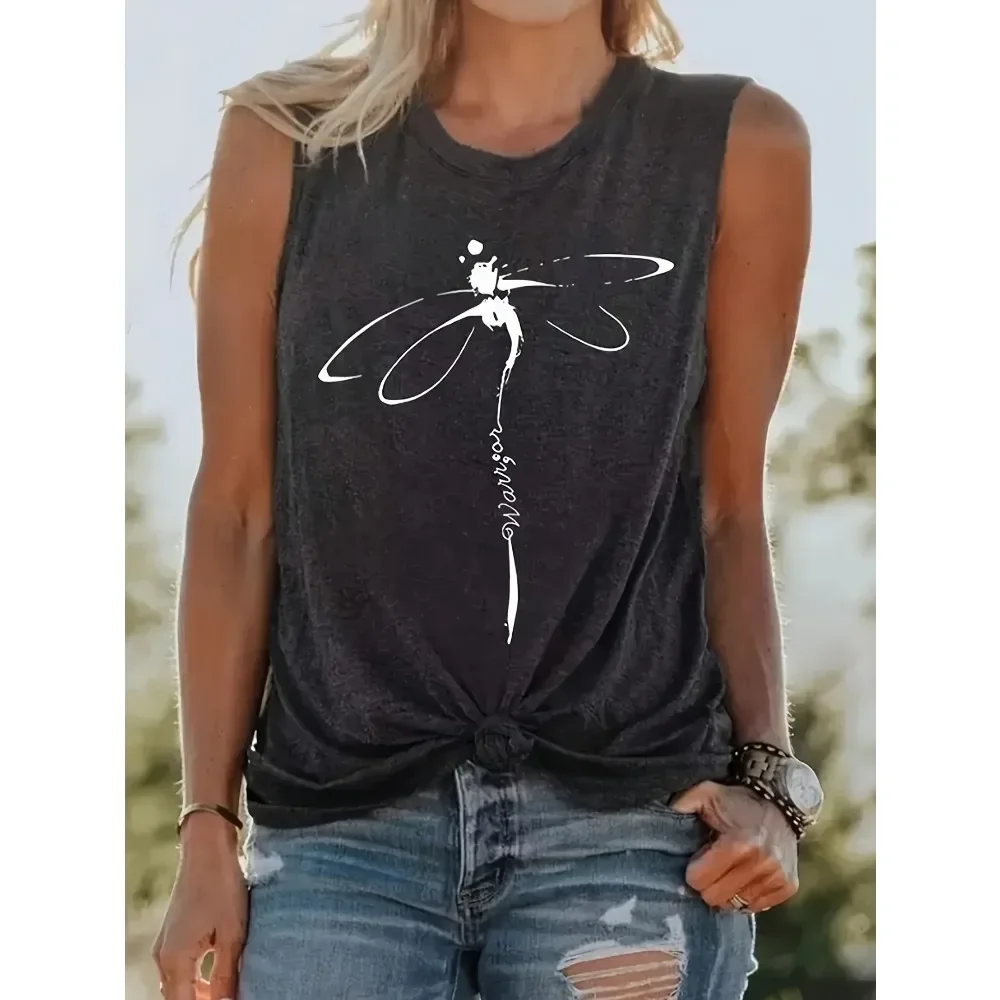 

Плюс размер 1XL-5XL, новый женский модный повседневный тканевый жилет с принтом, белый дышащий жилет с цветочной вышивкой